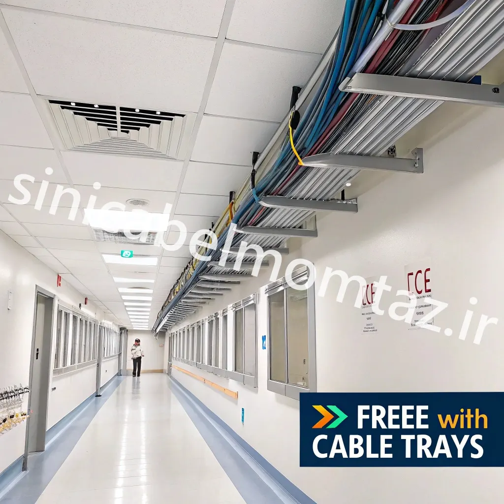 فروشگاه ممتاز خرید و فروش سینی کابل ممتاز برای پروژه بیمارستانی در تهران لاله زار